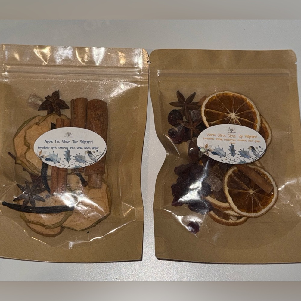 Apple Pie and Warm Citrus Stove Top Potpourri